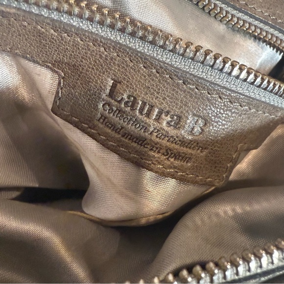 Laura B Collection Bag  Silver RARE Stains! - Picture 11 of 11